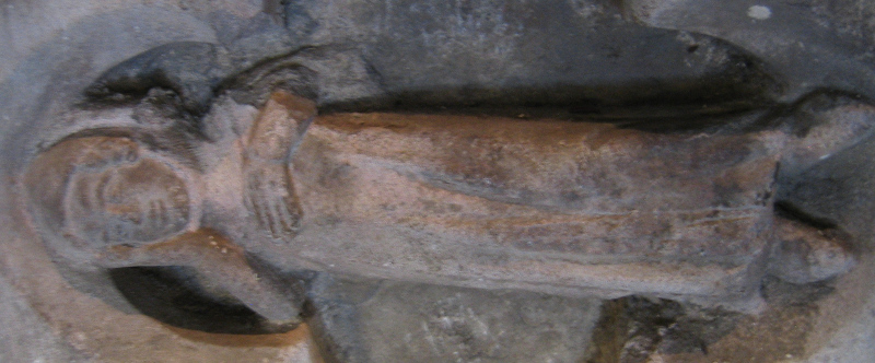 Halstead - St Andrew with Holy Trinity John Bourchier and Helen de Colchester 1329 weeper